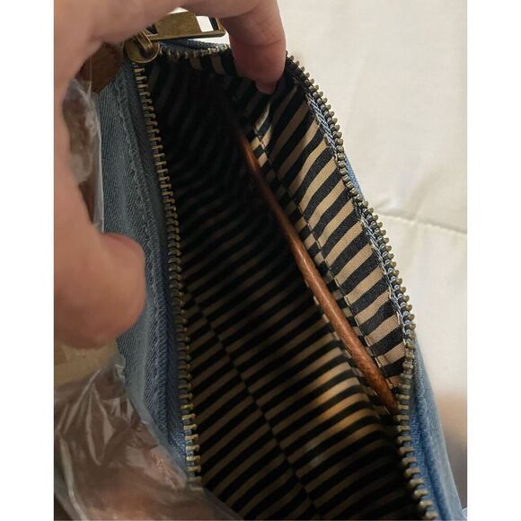 Alyssa Denim & Vegan Crossbody - Picture 8 of 9